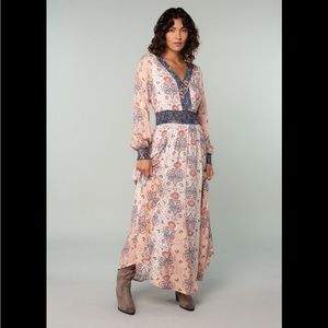 🧡SOLD🧡 New LOVESTITCH Brand Head West Boho Bohemian Print Maxi Dress